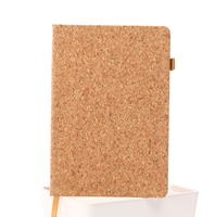 Carnet Magique Liushun en Liège à Couverture Rigide, 96 Feuilles de Papier Ligné, Imprimé UV, Reliure Cousue, Idéal pour l'École, Cadeau, Personnalisation LOGO