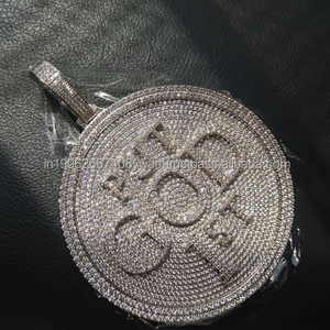 จี้สำหรับใส่ในแล็บทางศาสนาของพระเจ้าโคมไฟระย้าสไตล์ฮิปฮอปเย็นสำหรับปลูกในห้องแล็บ - Product Image 1