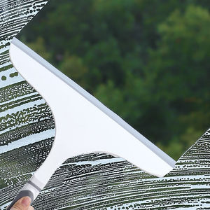 Raspador de ventana con mango de PP multifuncional, cepillo de vidrio, escurridor para limpieza de automóviles y hogares - Product Image 1