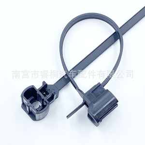 Attaches de câbles en nylon autobloquantes Shuangxuan pour automobile, noires, spécification unique, pour câblage automobile - Product Image 3