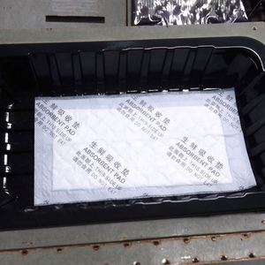 Eco-Friendly Absorbent <b>Meat</b> Tray Pad for Frozen Chicken Beef Seafood Fish <b>Poultry</b>-for Household Industrial Use in Food Industry - Product Image 1