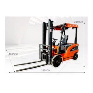 รถยกไฟฟ้า 1300 กก. รถยกแบตเตอรี่ไฟฟ้า ราคาดี ยกสูง 6 ม. รถยกไฟฟ้า 2.5 ตัน - Product Image 4