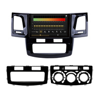 Radio para Auto Android de 8 Núcleos con 4G+WIFI, Pantalla Inalámbrica Carplay, Cámara 360, Marco para Toyota Hilux 2005-2014, Buen Precio