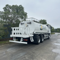 Camion diesel de lutte contre l'incendie d'arroseur de camion de l'eau 6x4 de 25 tonnes avec le réservoir d'eau pour nettoyer et arroser