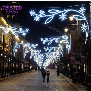 Éclairage de motif de poteau de rue de Noël en extérieur pour les événements festifs, les zones commerciales et les expositions publiques - Product Image 6