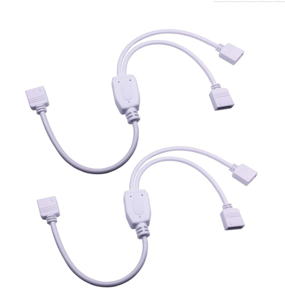 4PIN 5PIN отклонения в размерах на 1-2 /3 разветвитель разъема RGB/RGBW Светодиодная лента женскому удлинитель провод кабель для 10 мм RGB/RGBW Светодиодная лента