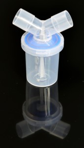 Cawan Penangkap Air Steril Bahan PVC Sekali Pakai Hidrofobik untuk Perangkat Pernapasan Anestesi - Product Image 4