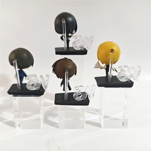 ชุดฟิกเกอร์กล่องปริศนารูปปั้นตุ๊กตาอะนิเมะทำจากพลาสติก4ชิ้น/เซ็ตกล่องปริศนาสำหรับการโจมตีใน tat-in <span class=keywords><strong>shingeki</strong></span> NO <span class=keywords><strong>kyojin</strong></span> - Product Image 2