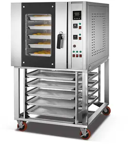 Hot Selling Baking Equipment Electric Bread Convection Oven Automatic Stainless Steel 5 Tray Hot-air Convection Oven