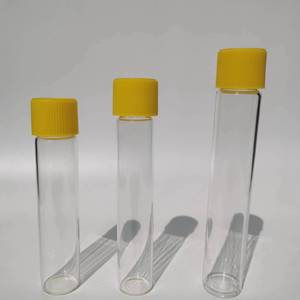 25 <strong>X</strong> 115mm Liquid Small Leak-Proof 40ml Glass Clear Test <strong>Tubes</strong> with Screw Caps and Plastic Stoppers - Product Image 3