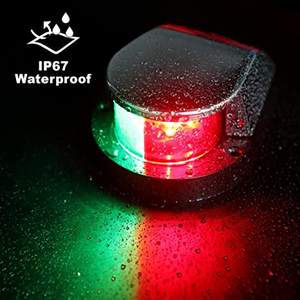 Offre Spéciale S.S.304 House 12V feux <span class=keywords><strong>de</strong></span> navigation arrière marine Vert/rouge led ou Tunngsten - Product Image 3
