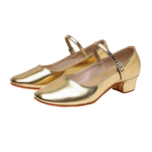 Zapatos <span class=keywords><strong>de</strong></span> Baile Latino para Niños, <span class=keywords><strong>de</strong></span> Charol Brillante, Punta Cerrada, para <span class=keywords><strong>Salsa</strong></span>, Baile <span class=keywords><strong>de</strong></span> Salón, Tango, Negros, Dorados, Rojos, Tacones <span class=keywords><strong>de</strong></span> 2.5cm - Product Image 5