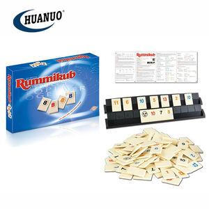Giocattolo educativo all'aperto e al coperto famiglia edizione classica Rummybrix gioco <span class=keywords><strong>da</strong></span> <span class=keywords><strong>tavolo</strong></span> per i bambini - Product Image 2