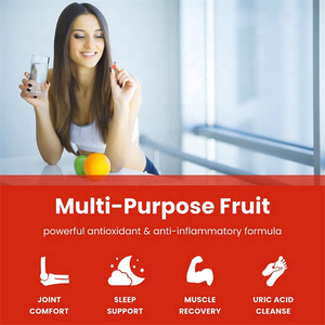 Oem/ODM nhãn hiệu riêng Tart Cherry Gummies Tart Cherry chiết xuất chất chống oxy hóa - Product Image 5