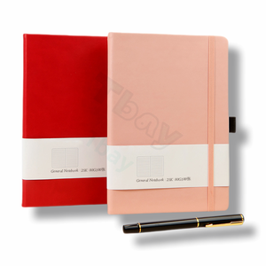 Cá nhân chương trình nghị sự tái chế lót lưới chấm Diary Craft vải linen PU Túi da tùy chỉnh Tạp Chí bìa cứng máy tính xách tay - Product Image 1