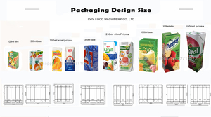 Aseptic Paper Carton <b>Box</b> Packaging for Dairy, Juice - Product Image 5