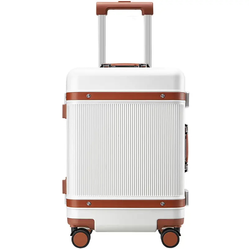 Wholesale Custom Luxury Vintage Luggage Tsa Lock Travel Spinner Wheels Suitcase Trolley Box Luggage Sets