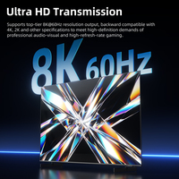 Cable de Silicona Doonjiey 8K HDTV HD2.1 4K 240Hz 48Gbps Ultra Alta Velocidad EARC HDR para Cámara, TV Box, PS5 y PC