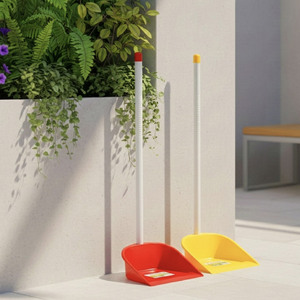 Recogedor de Polvo de Plástico PP con Mango Largo, Cerdas Suaves, Borde Plano, Ligero, Ecológico e Impermeable, 25 x 24 x 76.5 cm - Product Image 5
