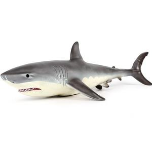 Yxs animales marinos simulados criaturas del fondo marino modelo de tiburón blanco de algodón de goma suave grande juguete para niños <span class=keywords><strong>Megalodon</strong></span> - Product Image 5