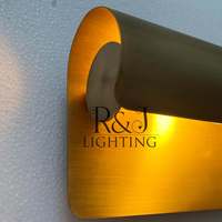 Applique murale à LED en laiton vieilli pour meuble de salon, meuble de salle de bain, lampe à miroir pour socle E26 pour villas