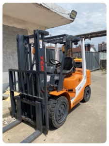 <b>Used</b> TCM Diesel High Quality <b>Used</b> TCM Forklift 3 5 10 20 Ton Capacity 3 4 4.5 Meter Reach Focused Core Engine - Product Image 5