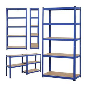 BEST Boltless Metal Shelving Unit Lager regale Home Tool <span class=keywords><strong>Rack</strong></span> Regale Eisen Freistehende Stapel regale - Product Image 5