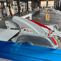 Scie à table horizontale à réglage automatique haut/bas MJ3200 avec moteur pour le travail du bois
