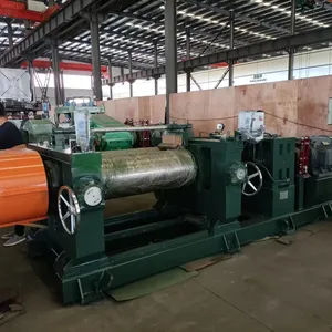 Machine à rouler ouvert en caoutchouc et en plastique Chauffage à l'huile Moulin à deux rouleaux