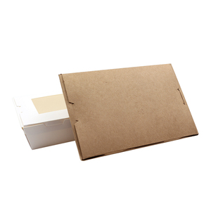 Usa e getta da asporto fuori insalata cibo scatola di imballaggio scatole di cartone con finestra togliere contenitore - Product Image 3