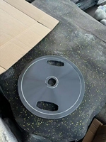Gym Grip Plates Fitness Acier Deux Poignées Lb Kg Poids Plaque