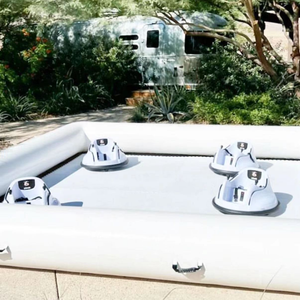 Piste de course gonflable bon marché Offre Spéciale, piste de course de kart gonflable, jeu de course de voiture gonflable pour la <span class=keywords><strong>location</strong></span> de fête - Product Image 3