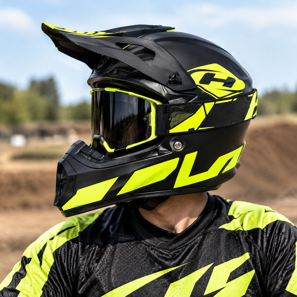 DOT Certified Factory Wholesale Motocross Helmet ABS Shell Dirt Bike ...
