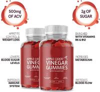 Gummies au vinaigre de cidre OEM ODM GRATUITS, complément ACV pour la perte de poids avec poudre de racine de betterave, gummies végétaliens amincissants