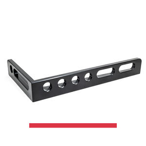 SteelMax GPPH 450x250mm gâche à gauche carrée, épaisseur 15mm, trous 28mm - Product Image 1