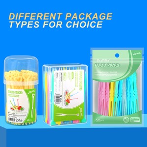 Thân Thiện Với Môi <span class=keywords><strong>Mini</strong></span> Phim Hoạt Hình Torune Bento Nhựa Fork Picks Dùng Một Lần Flatware Bộ Cho Trẻ em' Món Tráng Miệng Đồ Ăn Nhẹ Bữa Tiệc - Product Image 5