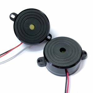 4218 Zumbador Piezoeléctrico Activo de 12V con Sonido Continuo Musical, 42*H18MM, 2900Hz, Alta Intensidad 95dB, Tipo Cableado, con RoHS para Sistema de Alarma contra Incendios - Product Image 1