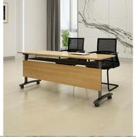 Table de formation pliante moderne pour école mobile, table de jeu, table de travail, table d'école pliante avec chaises, bureau portable pour ordinateur portable
