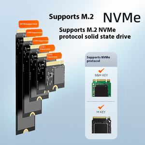 Mavo M.<span class=keywords><strong>2</strong></span> NVMe固态硬盘盒K1698P高速PCie传输NGFF易驱动线固态硬盘机箱 - Product Image 4