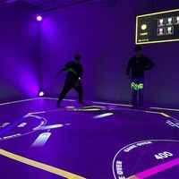 Projecteur interactif à détecteur de mouvement 4K 1080p pour aire de jeux intérieure avec projection laser 6x6m, 5700 lumens, 1 à 6 joueurs