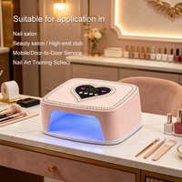 Lampe à ongles en forme de cœur SML de haute qualité, professionnelle, à LED UV