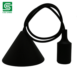 Colshine linh hoạt <span class=keywords><strong>Silicone</strong></span> ánh sáng mặt dây chuyền-đầy màu sắc tùy chỉnh bóng râm với E27 ổ cắm cho nhà văn phòng nhà bếp trang trí nội thất - Product Image 1