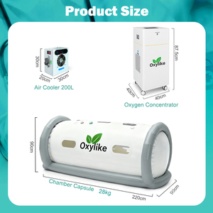 Cámara de Oxígeno Hiperbárico OLS-L2 de Alta Gama, 1.5 ATA, para Terapia de Oxígeno y Rehabilitación en el Hogar - Product Image 1