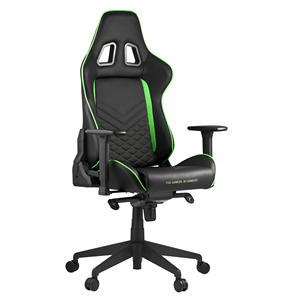 Logotipo personalizado Original <span class=keywords><strong>Razer</strong></span> <span class=keywords><strong>Iskur</strong></span> Elevador giratorio Silla de juego de espuma moldeada Cuero de lujo Negro Verde Ergonómico Gaming Sillas Cadeira - Product Image 2