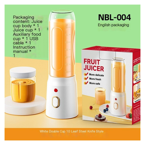 Mini-mixeur portable USB rechargeable 2026, multifonctionnel pour smoothies, hachage, broyage de glace et mélange de fruits, idéal pour l'extérieur et les VR - Product Image 3