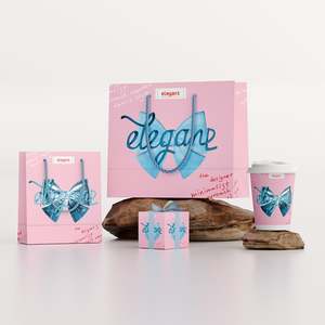 กระดาษแข็งสีดำคุณภาพสูงสำหรับบรรจุภัณฑ์เสื้อผ้า ชุดชั้นใน รองเท้า และถุงช้อปปิ้งของขวัญ พร้อมโลโก้แบรนด์ตามสั่ง - Product Image 3