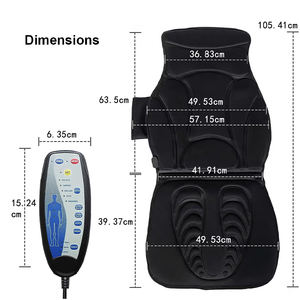 وسادة تدليك كهربائية من مييانغ للسيارة والمنزل والمكتب مع وظيفة التدفئة وسادة تدليك للجسم بالكامل للكرسي ومساج للظهر - Product Image 5