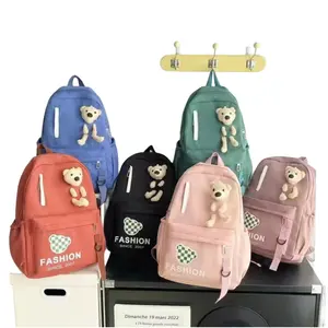 Modisch-Forward-Grundschule Rucksack bedrucktes Logo Kindergarten Kinder Werbung Schulungsunterricht Schultertaschen Reißverschluss