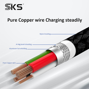 Cavo <span class=keywords><strong>USB</strong></span> 3.0 da <span class=keywords><strong>A</strong></span> <span class=keywords><strong>a</strong></span> Tipo <span class=keywords><strong>C</strong></span> in Nylon Intrecciato con Protezione Antiurto, Trasferimento Dati ad Alta Velocità 5Gbps, Ricarica Rapida 3A - Product Image 4