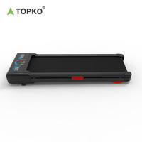 TOPKO 15% Inclinación automática Entrenamiento en casa Máquina para correr Cinta de correr Almohadilla para caminar